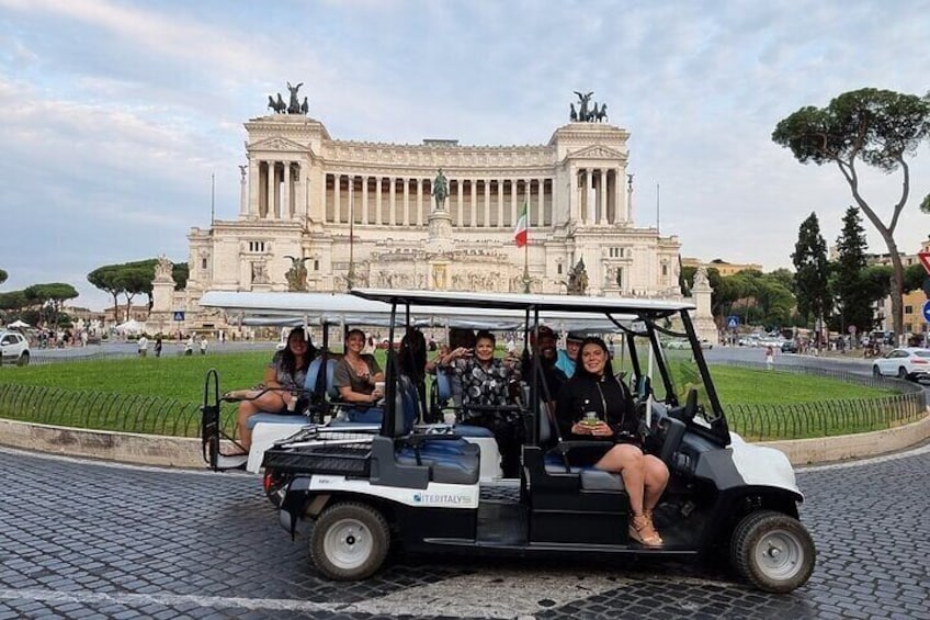 Rome Golf Cart Tour: Discover the Pinnacle Experience