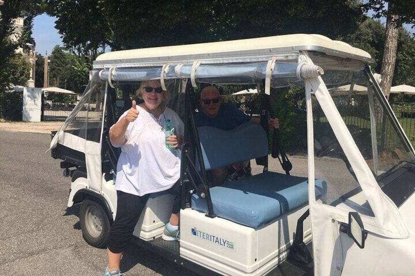 Rome Golf Cart Tour: Discover the Pinnacle Experience