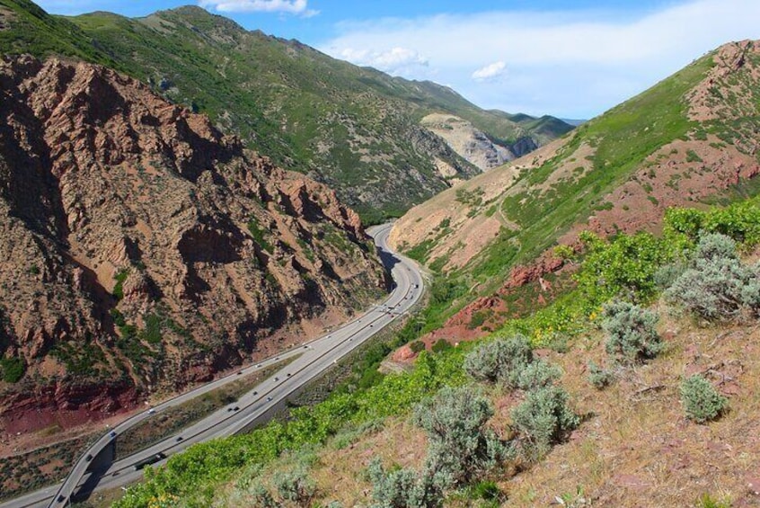 Parleys Canyon just outside SLC.