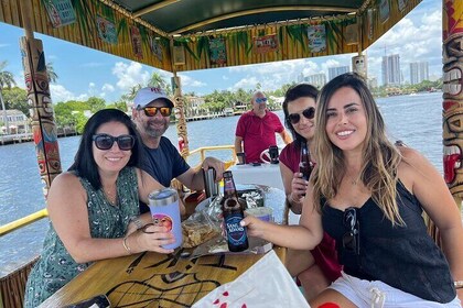 Tiki Bar Boat Tour in Fort Lauderdale