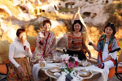 Romantic Cappadocia Sunset Dinner and Wine