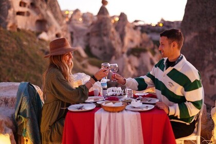 Romantic Cappadocia Sunset Dinner and Wine
