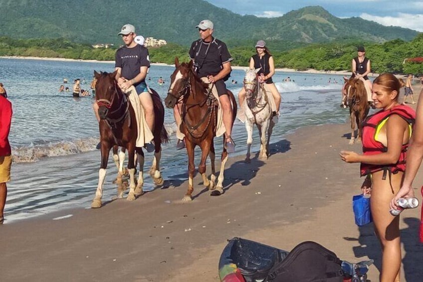 Private Horseback Tour in Playa Conchal