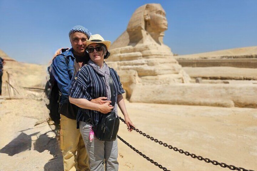 Private Half Day Giza Pyramids Sphinx with Lunch and Camel Tour