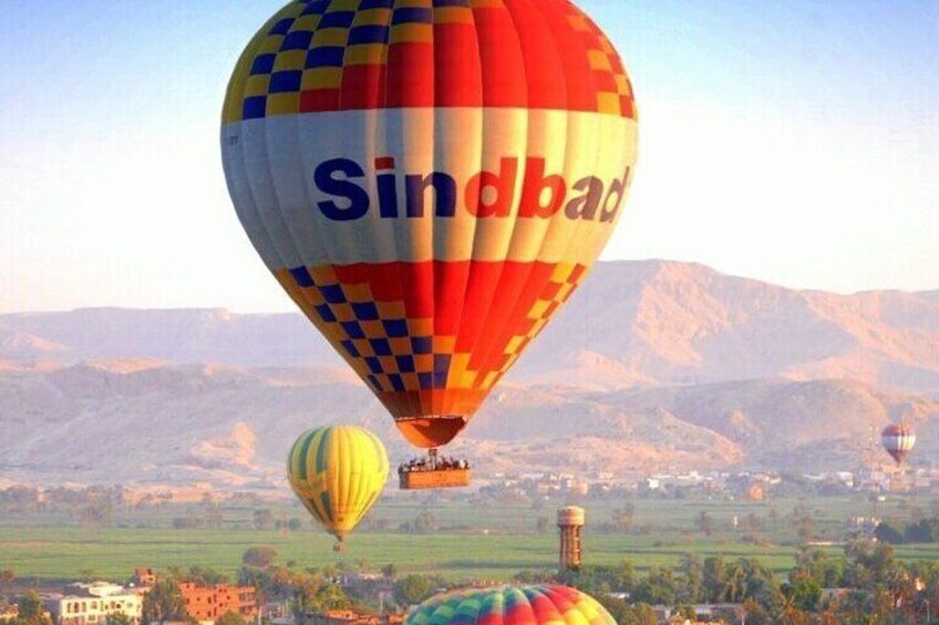 Hot Air Balloons Ride Luxor, Egypt