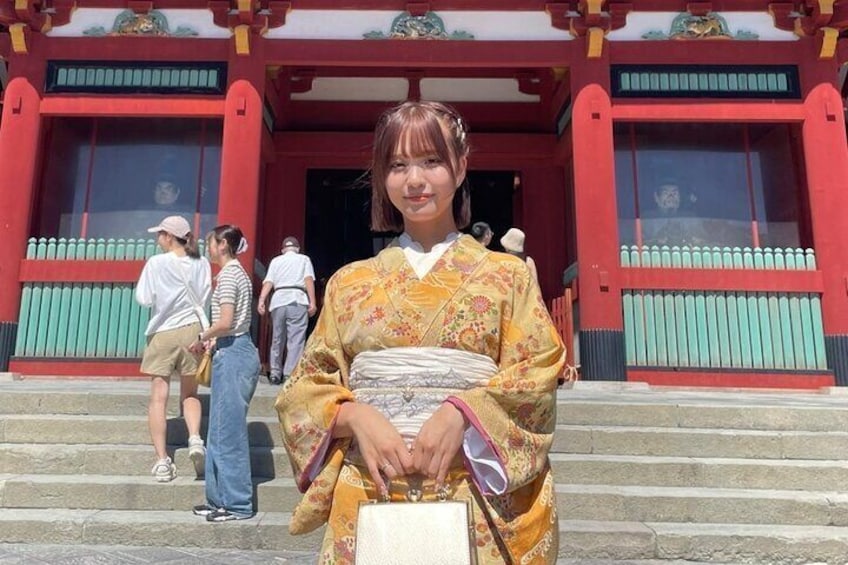 Traditional Kimono Rental Experience in Kyoto