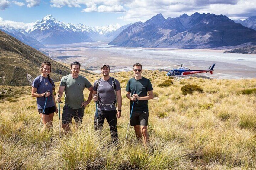 Get the best view of Aoraki Mount Cook National Park, and stop for many photo opportunities along the hike!