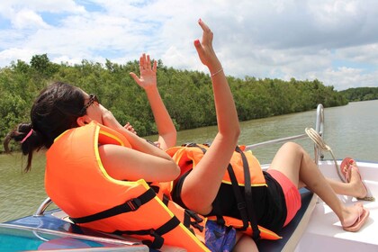 Ho Chi Minh Ville : Réserve de biosphère de Can Gio en bateau rapide