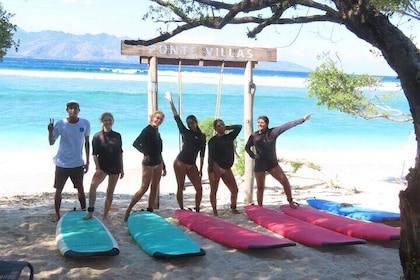 Private Surf Lessons in Selong Belanak Lombok