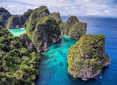 Phuketista: Phi Phi ja Khai Islands Speedboat Tour