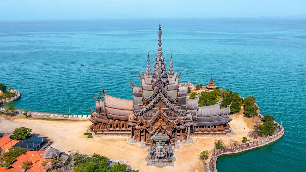 From Bangkok: The Sanctuary of Truth with Private Transfer