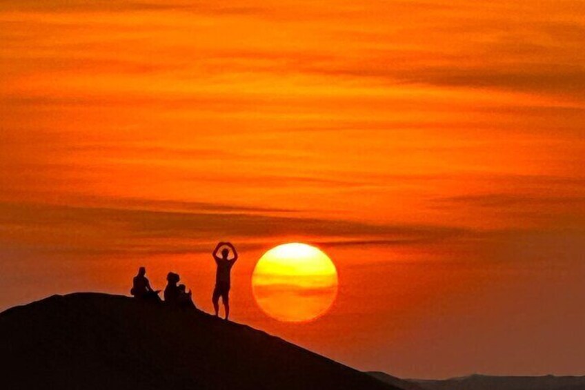 Empty Quarter Desert Sunset tour 