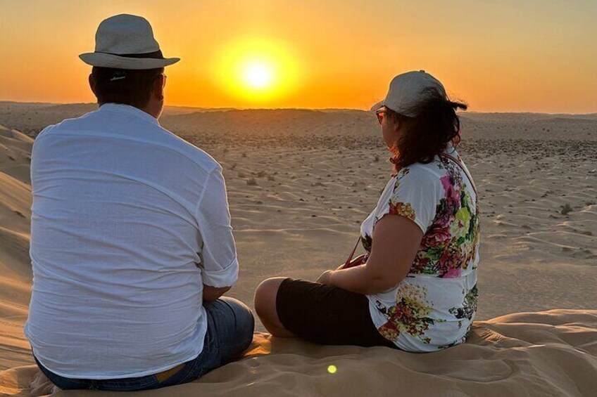 Empty Quarter Desert Sunset tour 