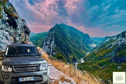 Hike on Gamti Mt & Bovilla Lake from Tirana on Luxe Land Rover