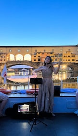 Florence: Arno River Cruise with a Live Concert