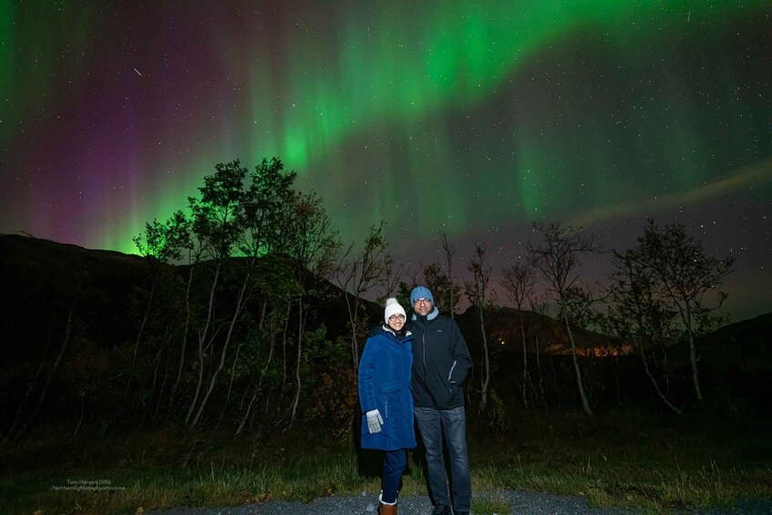 Picture 12 for Activity Tromsø: Northern Lights Tour with Photos and Warm Suits