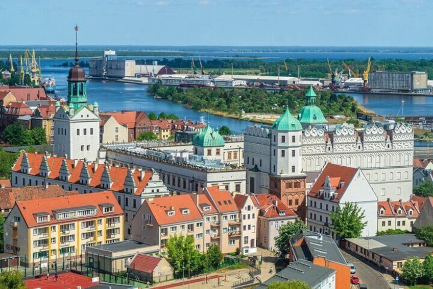 Bike Tour of Szczecin Old Town, Top Attractions and Nature