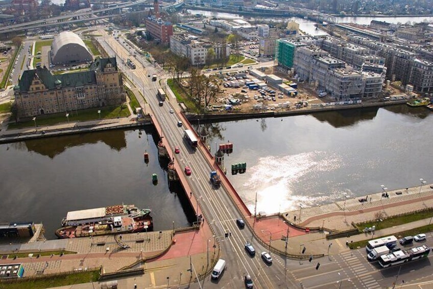 Bike Tour of Szczecin Old Town, Top Attractions and Nature