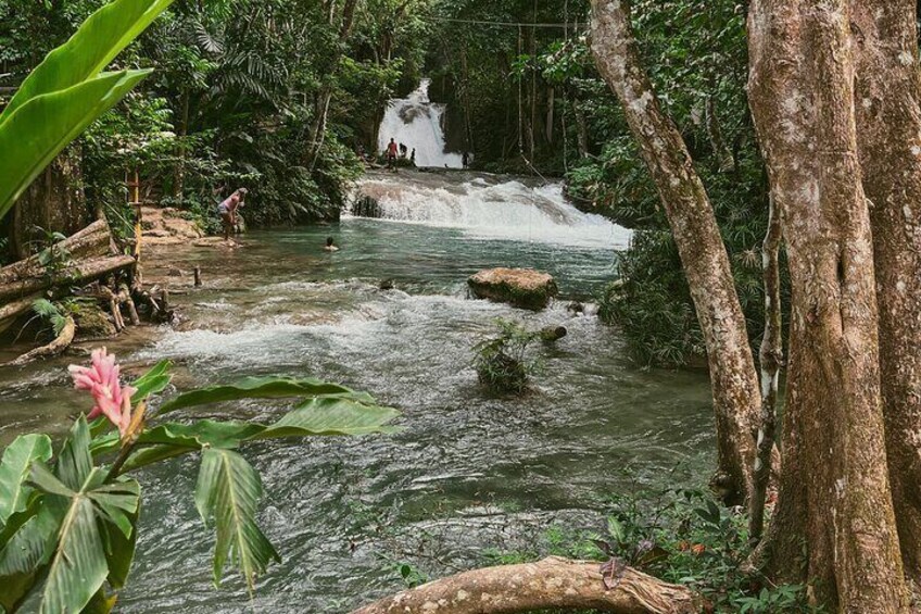 ATV Ride, Spanish Bridge, Blue Hole & Secret Falls-Private Tour