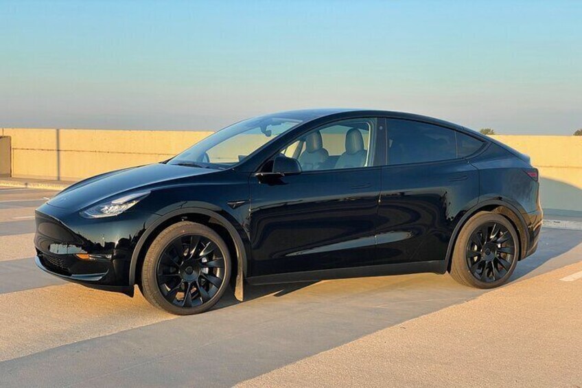 Your transportation for the day. 2022 Tesla Model Y SUV