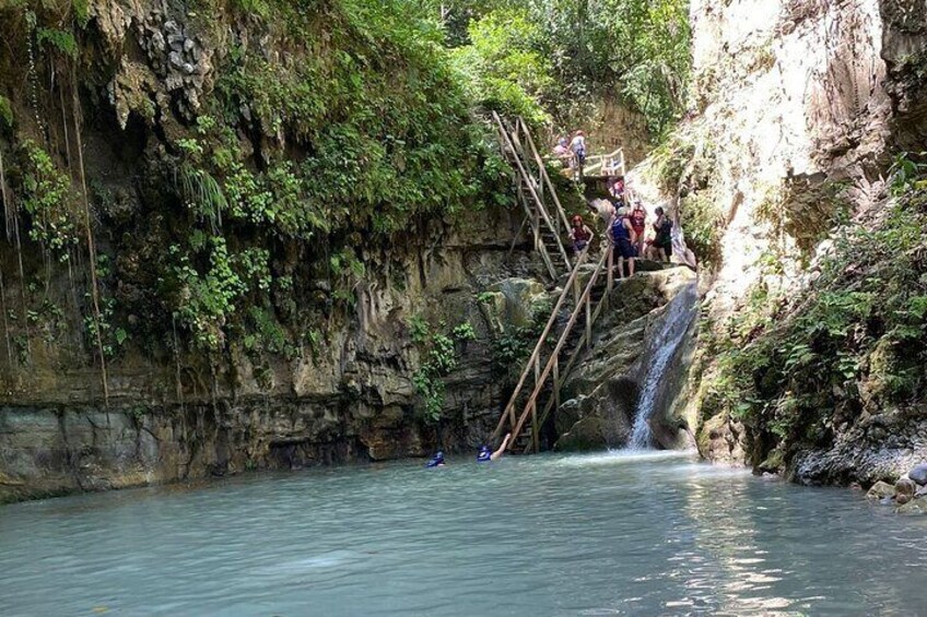Damajagua Waterfalls & Ziplining Tour Combo Package