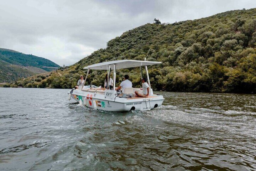 Douro Solar Boat Experience with Wine Tasting