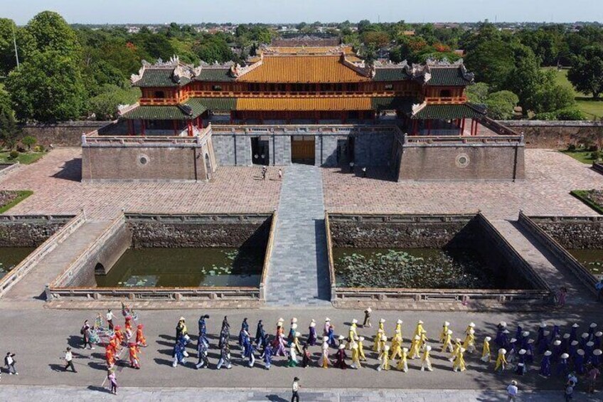 From Chan May Port: Hue Imperial Citadel 1 Day Private Tour