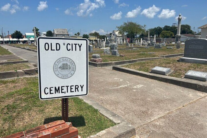 The Private Galveston Cemetery Tour