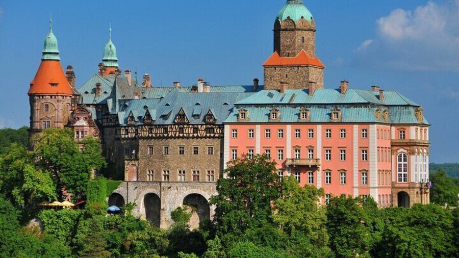 Skip-the-line Ksiaz Castle from Wroclaw by Private Car