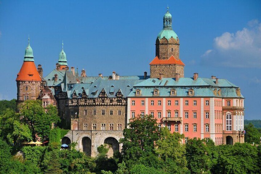 Skip-the-line Ksiaz Castle from Wroclaw by Private Car