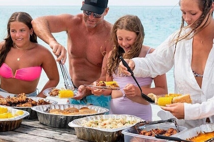 All Day Adventure with a Beach BBQ Feast from Providenciales