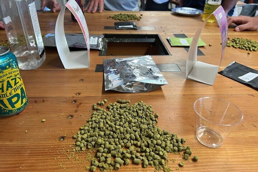 Hop pellets