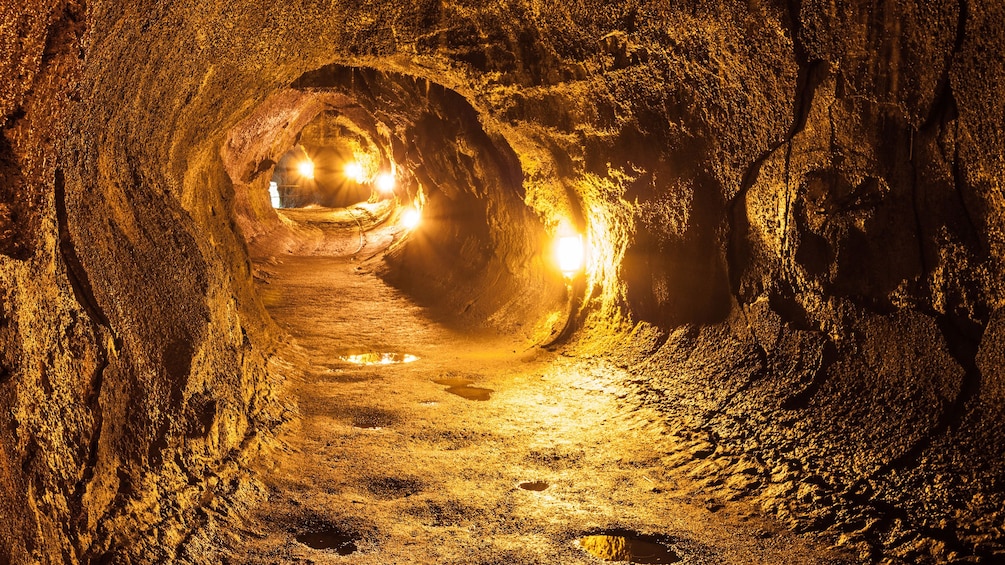 Lava tube on Oahu