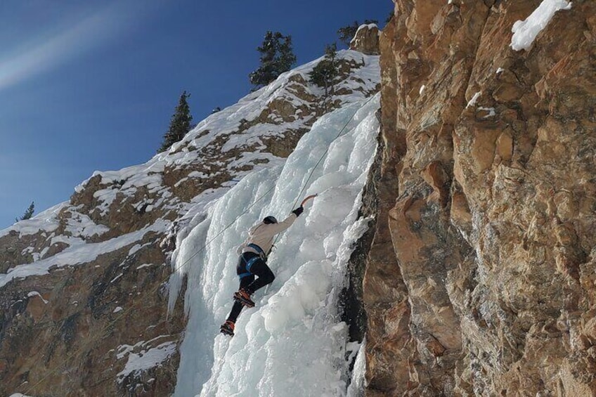 Learn to Ice Climb! Guided Tours with Lessons for All Abilities