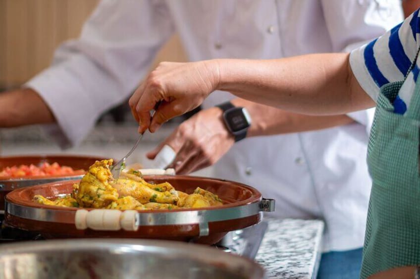 Marrakech Cooking Class for Lunch or Dinner in our Cozy Kitchen
