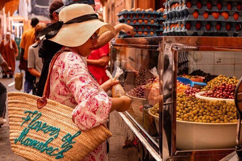 Moroccan Cooking Class with Market Visit and Meal 