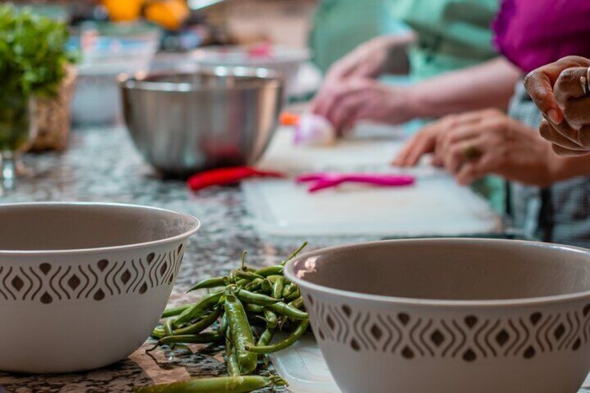 Moroccan Cooking Class with Market Visit and Meal 