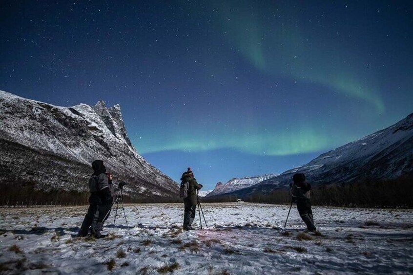 Northern Lights Expedition with Arctic Photo Guide in Tromso