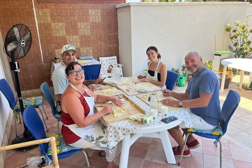 Ortigia market tour & cooking class at seaside area Arenella