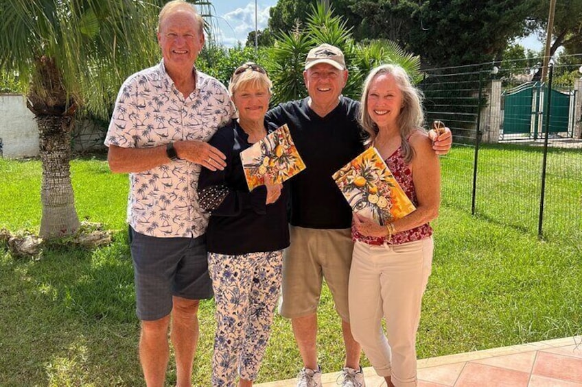 Ortigia market tour and cooking lesson in the garden