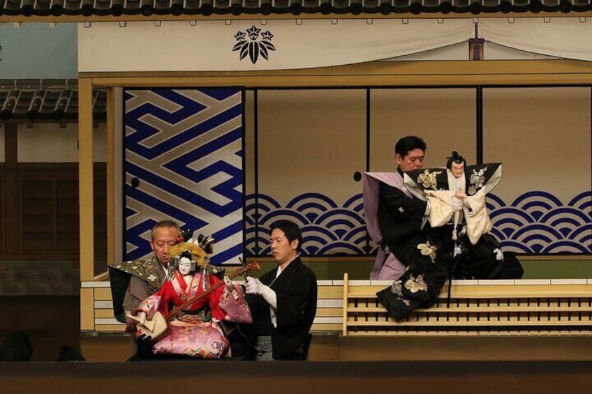 Bunraku Performance in Koto, Tokyo