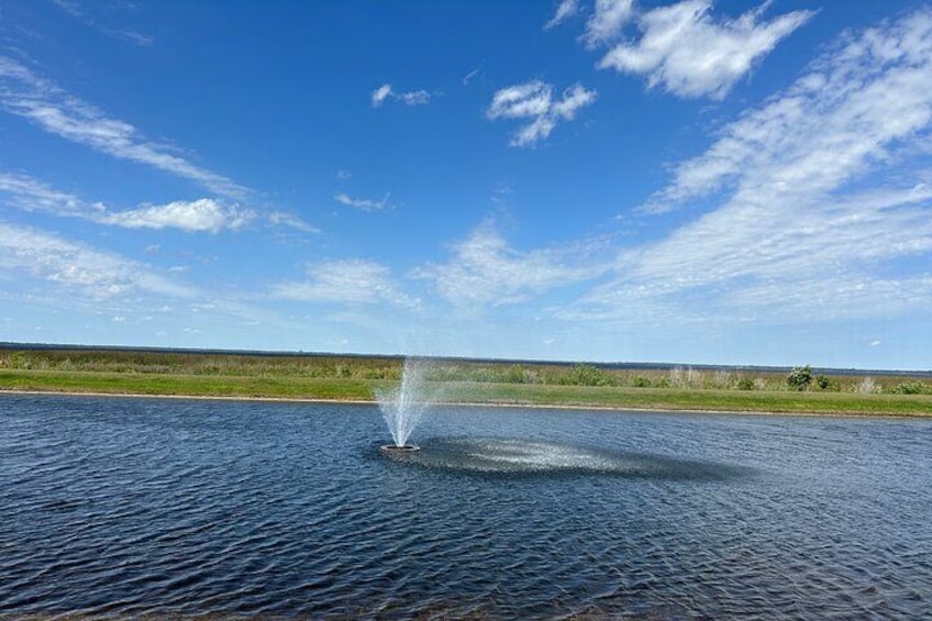 Fountain at St. Cloud Lakefront Park