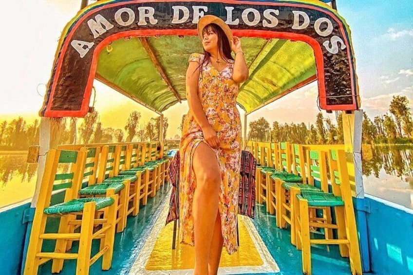 3 Hour Xochimilco Boat Tour and Fiesta in Mexico City