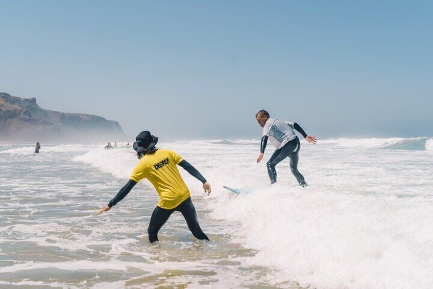 Private Surfing Class in West Coast Safari