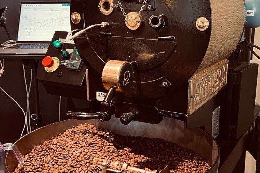 Roasting coffee on SF6