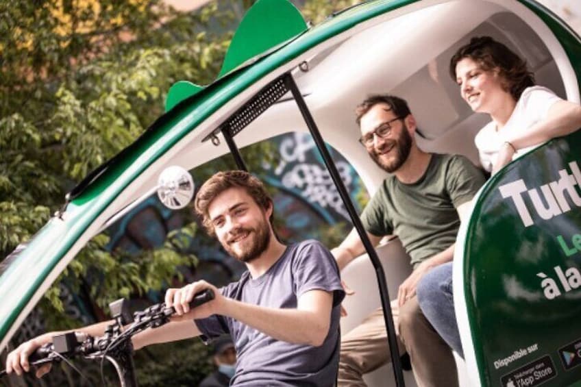 Private Guided Tour of Paris by bike-cab : The 'Emily Cooper'