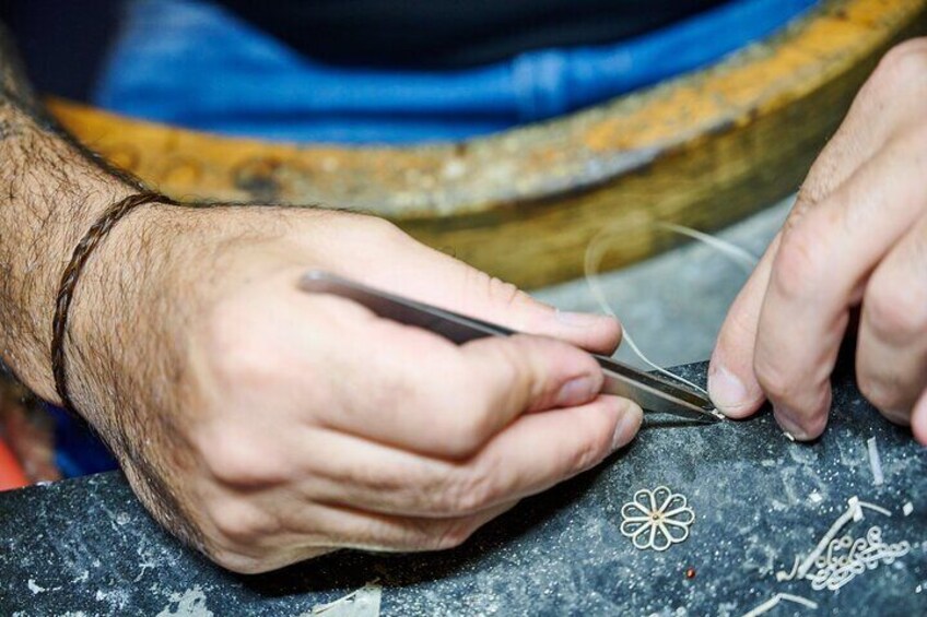 Sardinian Filigree Workshop in Dorgali