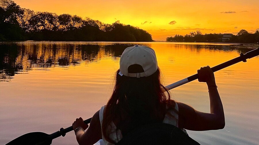 Guided Sundowner Kayak Tour