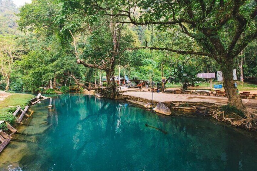 Half-Day Tour in Nam Xay Viewpoint Hike & Blue Lagoon