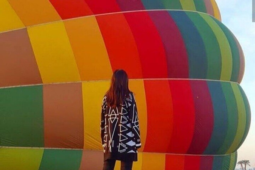 Sunrise Hot Air Balloon Ride in Luxor, Egypt